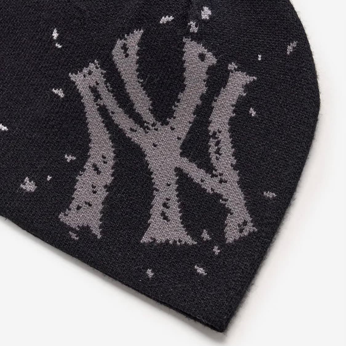 MLB 엠엘비 비니 블랙 아웃도어 그래픽 노립 비니 NY (Black) 상품이미지3