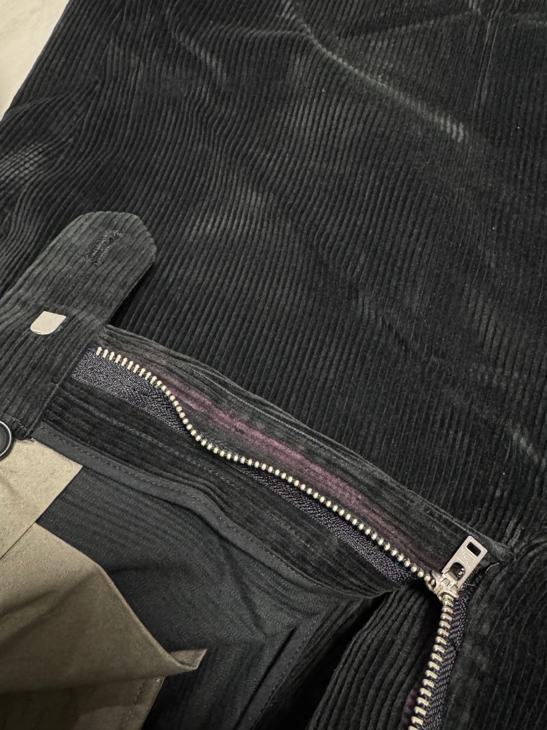 [M] 엔즈앤드민즈 그랜파 코듀로이 팬츠 블랙 상품이미지4