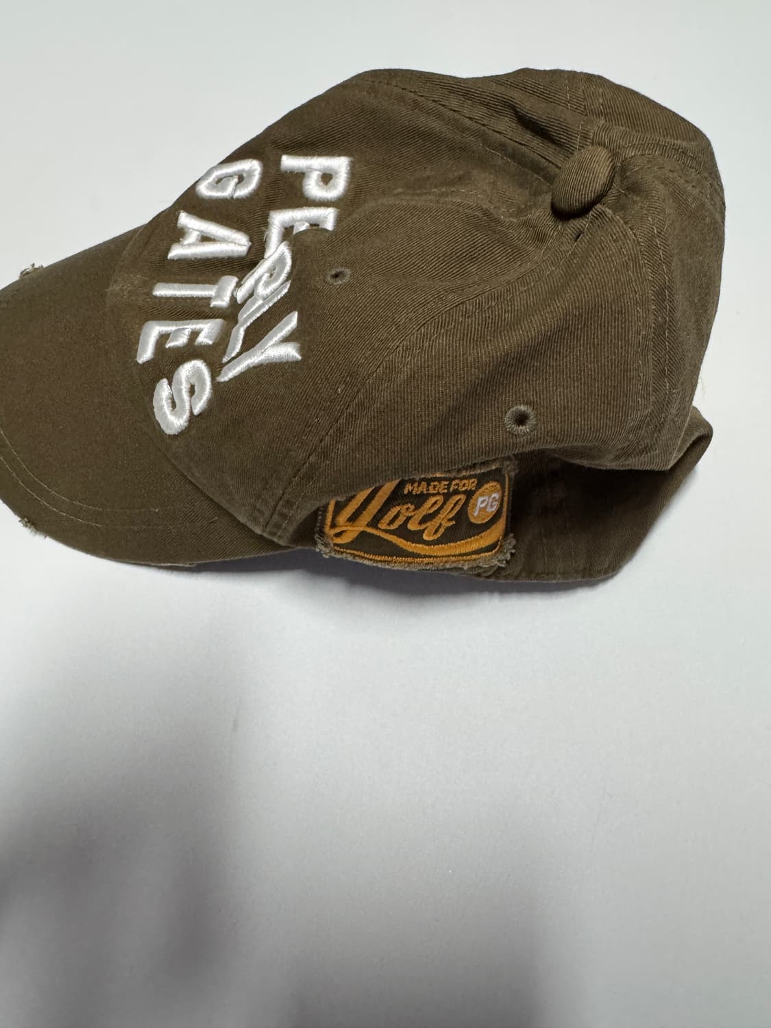 파리게이츠 골프 헤리티지 볼캡 카키 F 상품이미지2