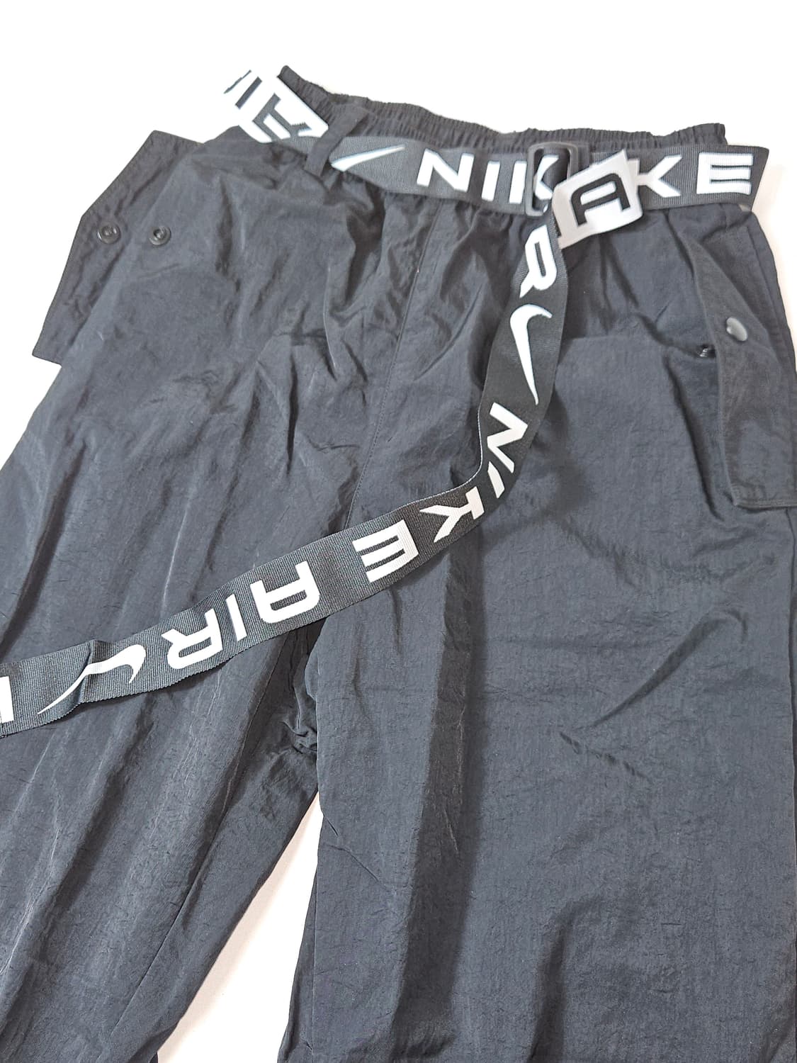 나이키 에어 하이웨이스트 우븐 트레이닝 팬츠 우먼스 S (거의새상품) 상품이미지3