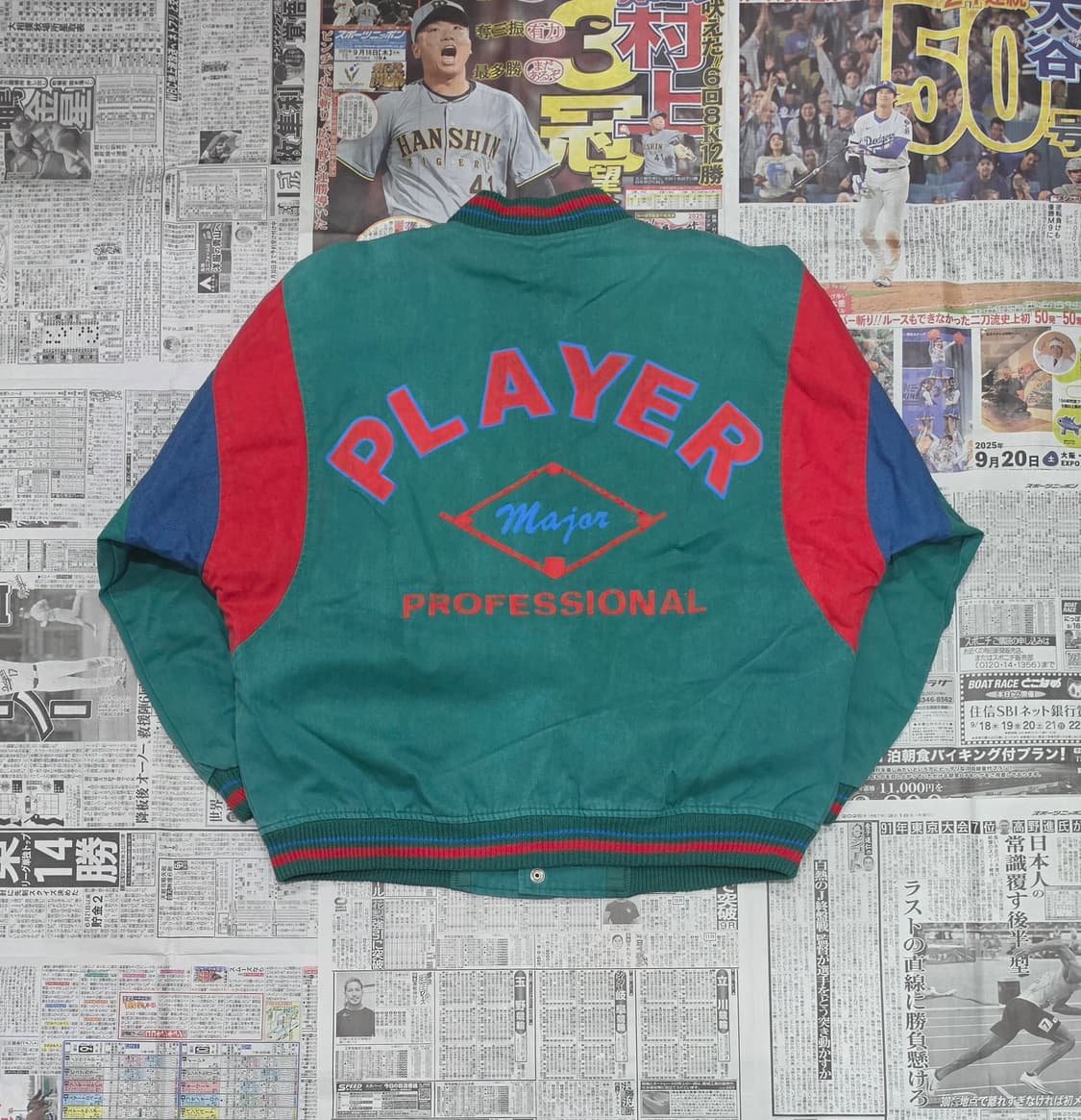 COLOR & COLOR 바시티자켓 M 상품이미지7