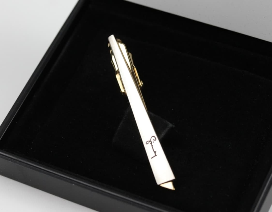 지방시 A-등급 5.2cm 남자 명품 넥타이핀 상품이미지1