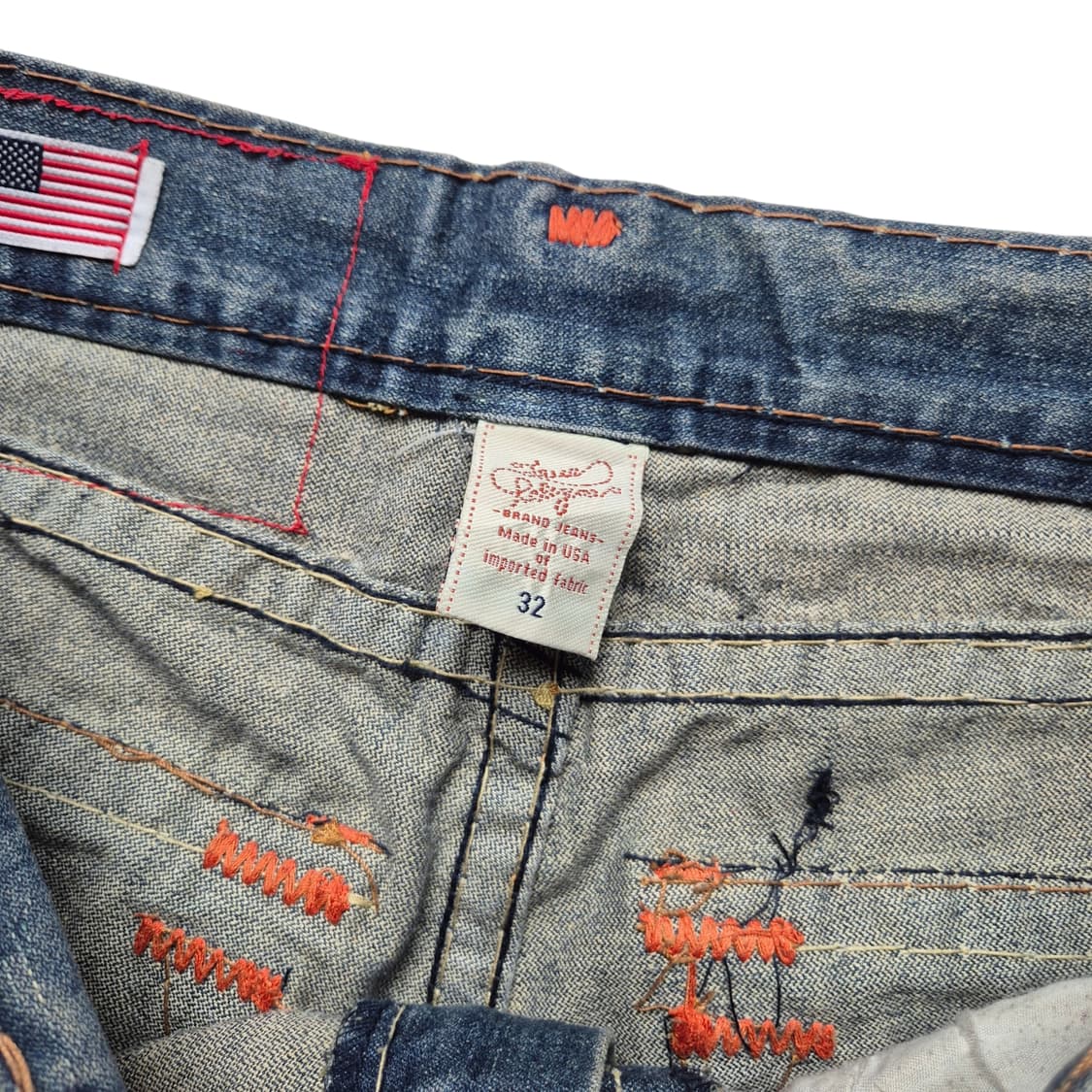 [32] 트루릴리젼 빌리슈퍼티 데님팬츠 USA 상품이미지8