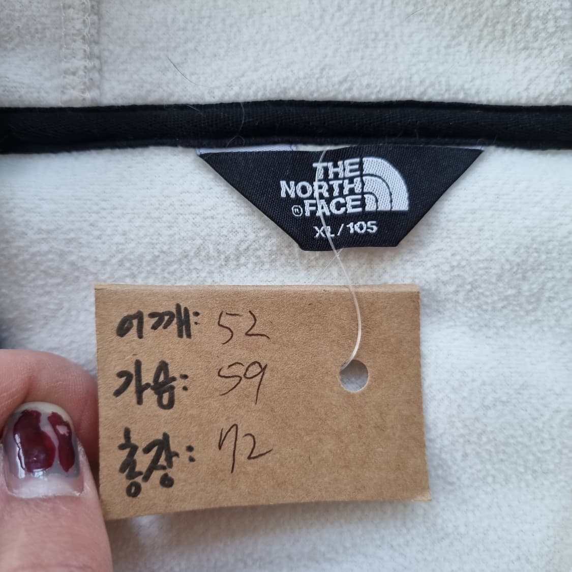 노스페이스 후드 플리스 자켓  상품이미지5