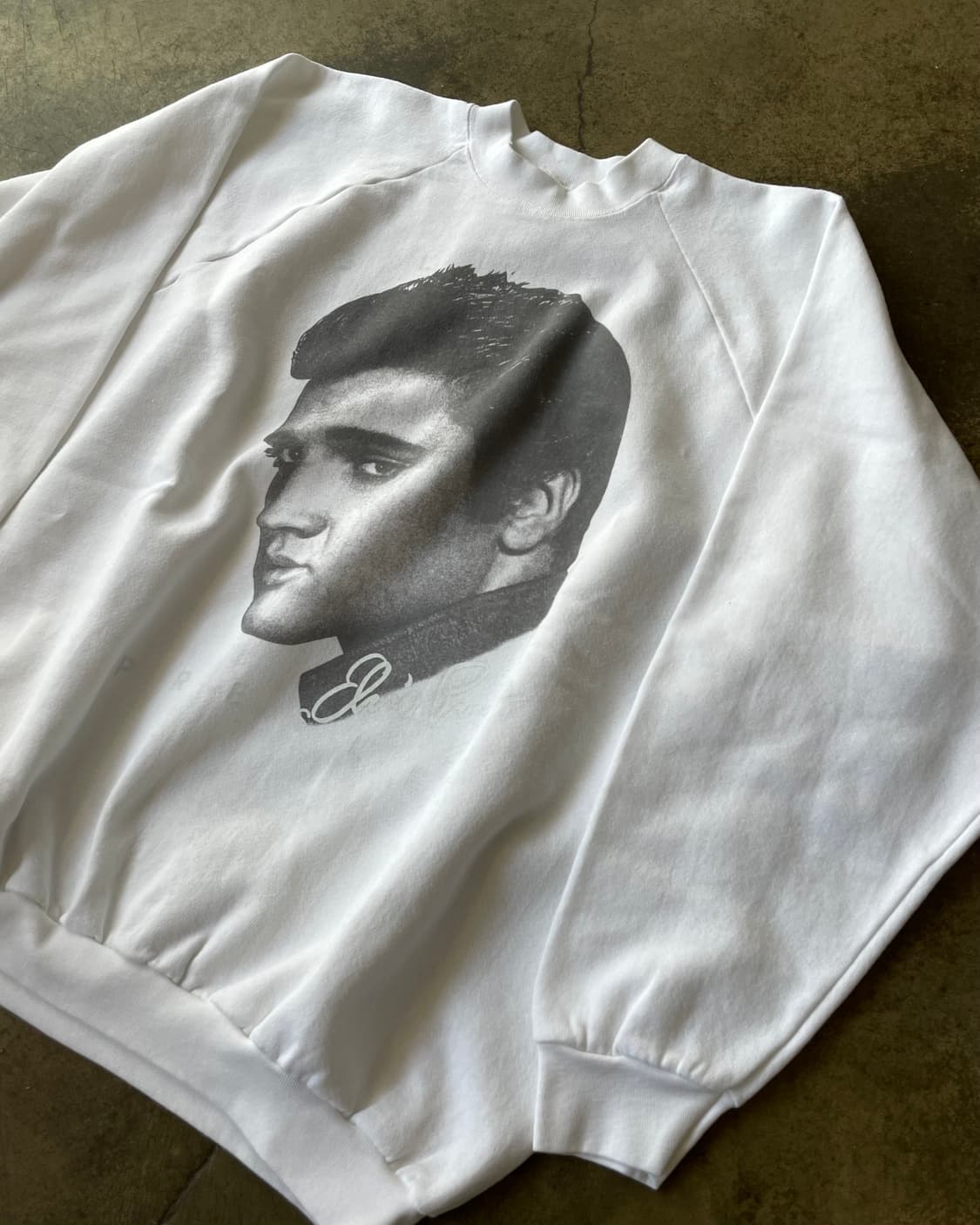 90‘s USA “Elvis Presley” Sweat 엘비스 프레슬리 상품이미지1