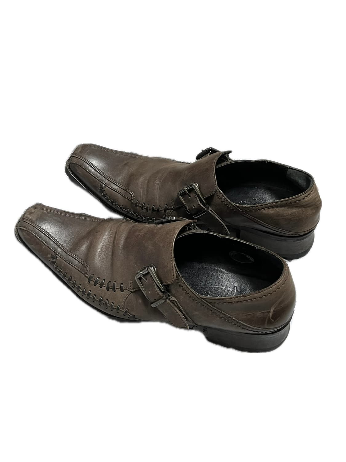 훕데두 스티치 버클 웨스턴 부츠 상품이미지2