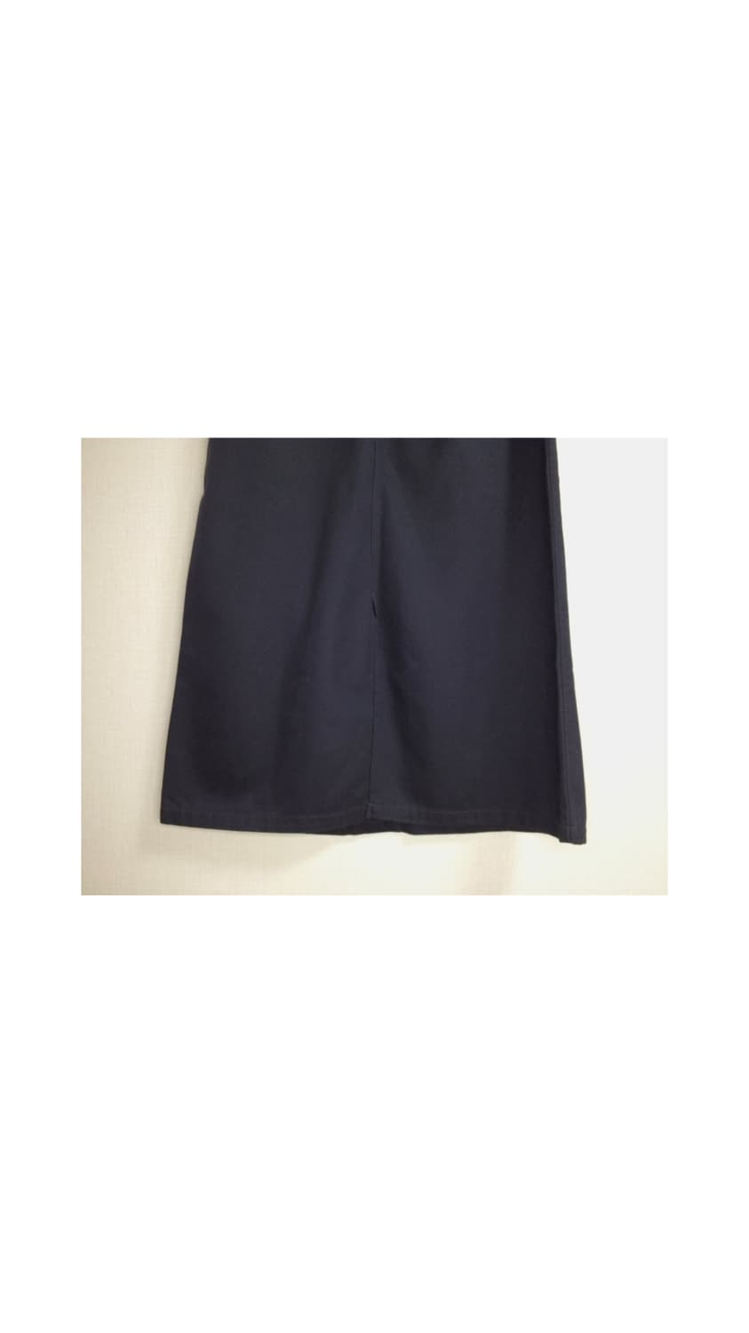 빈티지 네이비 롱 스커트 상품이미지5