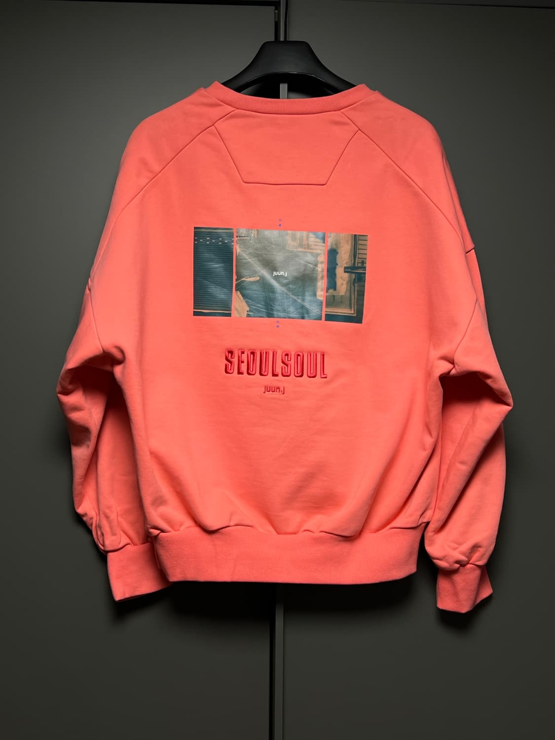 준지 21SS 서울 소울 그래픽 맨투맨 핑크 XS 상품이미지2