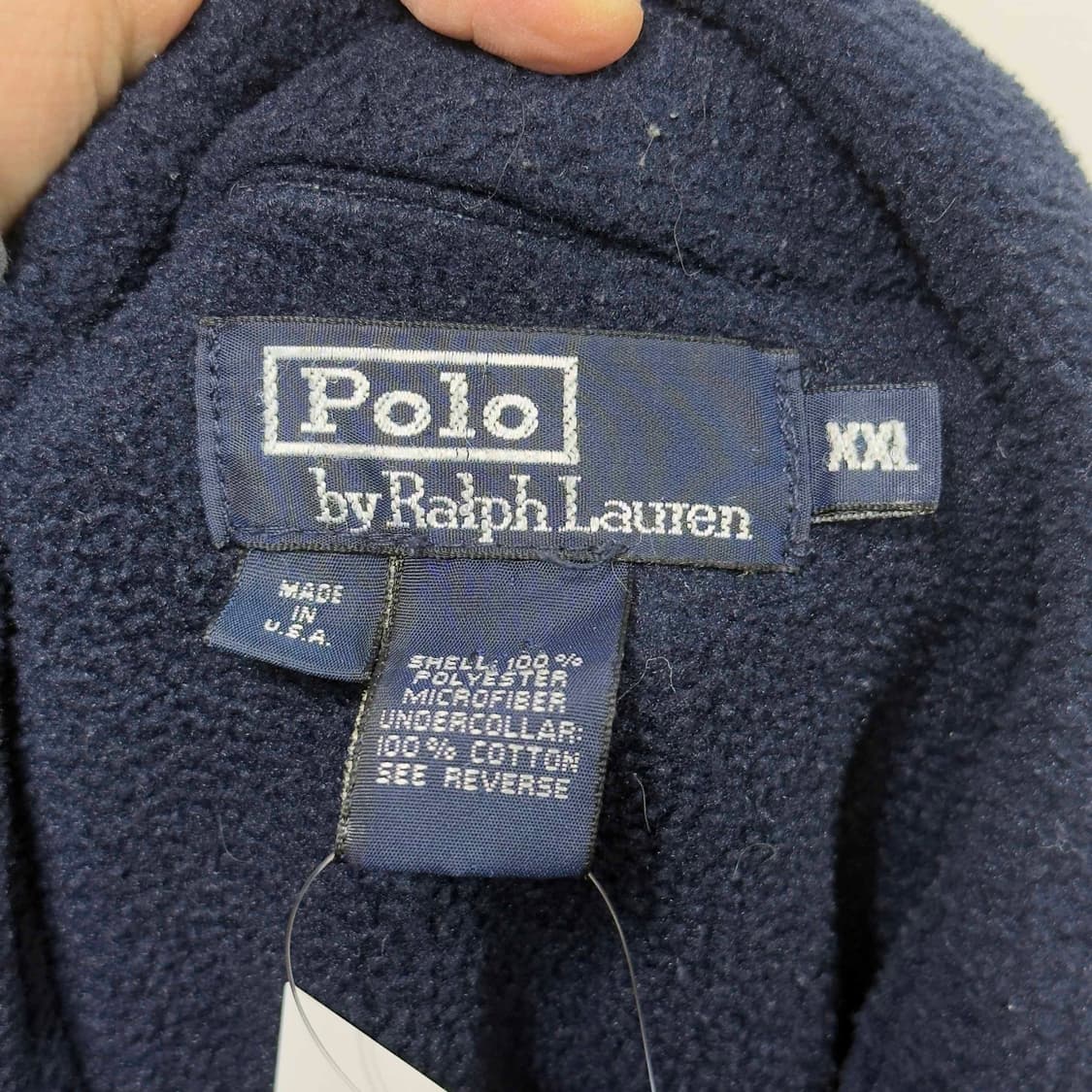 90s 폴로 랄프로렌 플리스 자켓 USA 상품이미지4