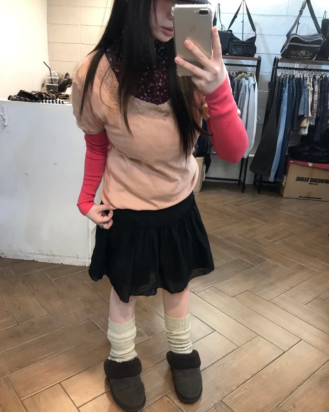 ♫ 레드 포인트 온나 코디 🍓 (4p) 상품이미지3