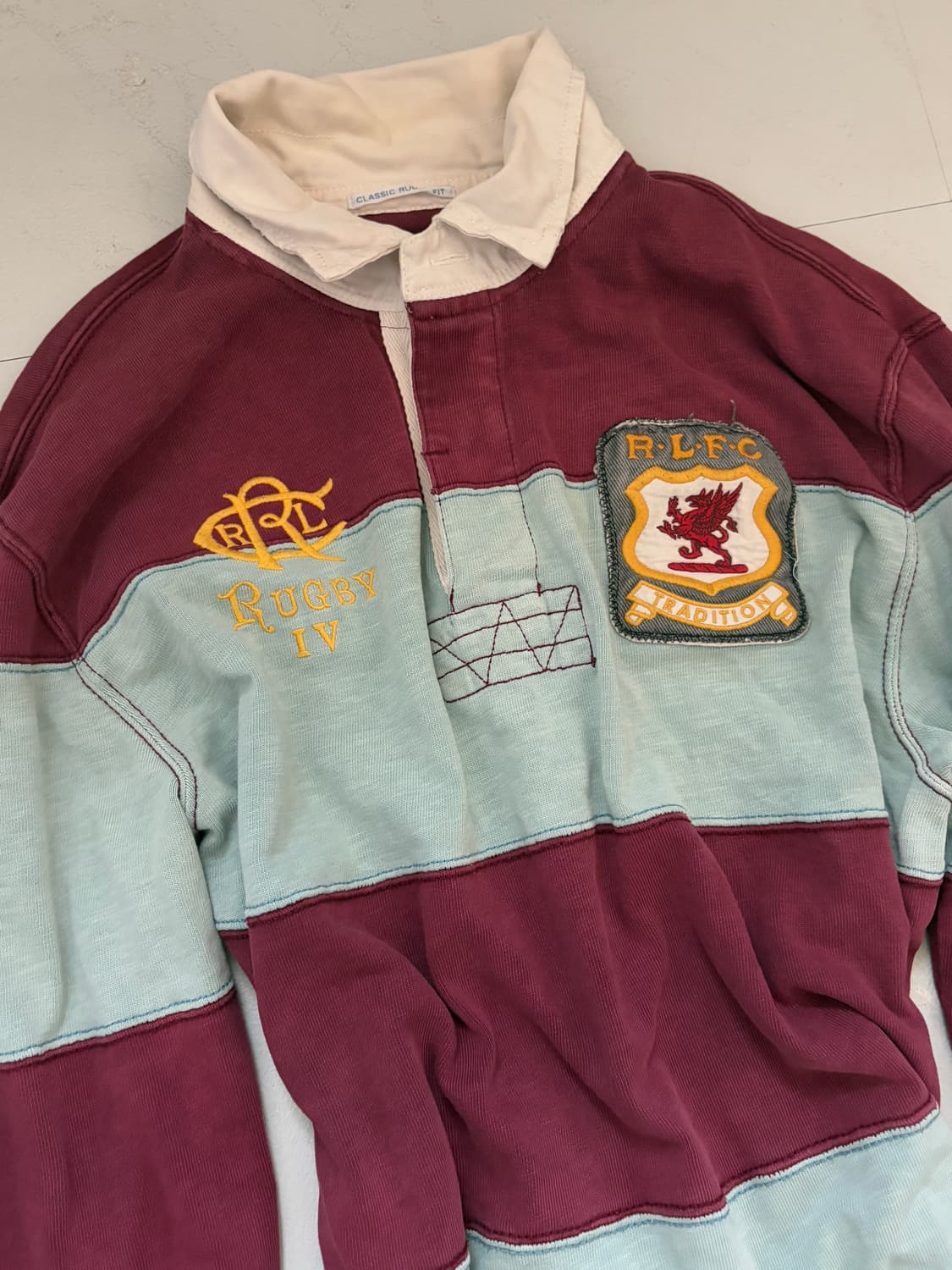 • striped rugby t-shirt 상품이미지5