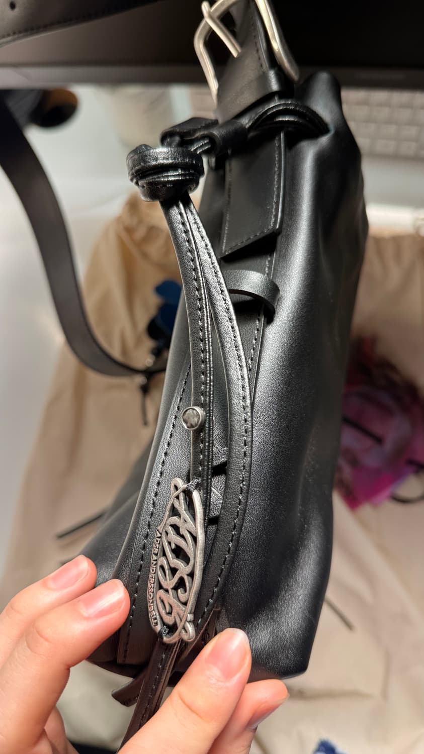 앤더슨벨 MAKI SHOPPER BAG aaa509w(BLACK) 상품이미지5