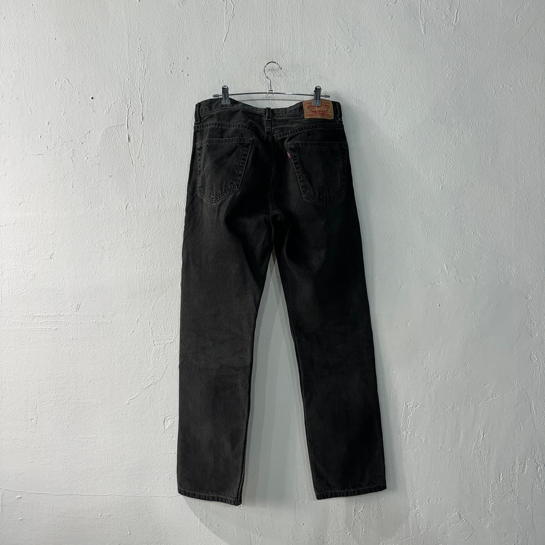 리바이스505 데님 흑청바지 33 상품이미지1