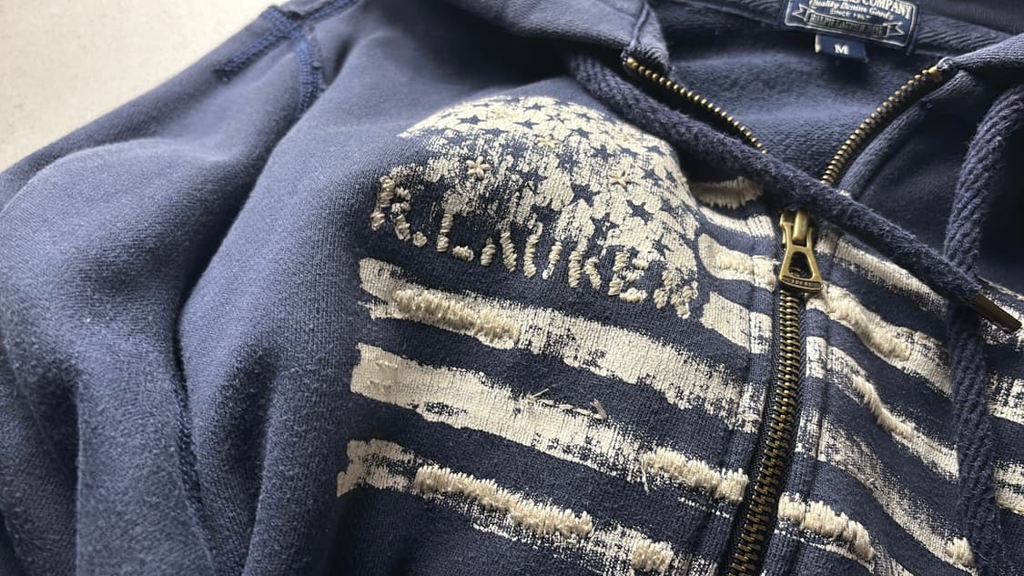 폴로 성조기 후드집업 상품이미지3