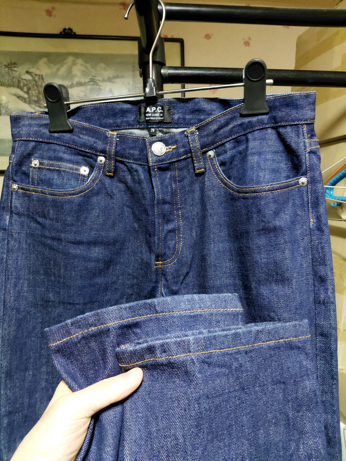 [아페쎄]뉴큐어 데님 청바지 29사이즈 상품이미지7