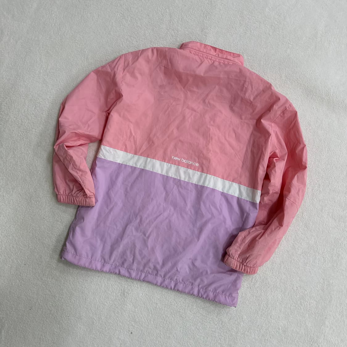 145 뉴발란스 키즈 배색 바람막이 0401T 상품이미지2