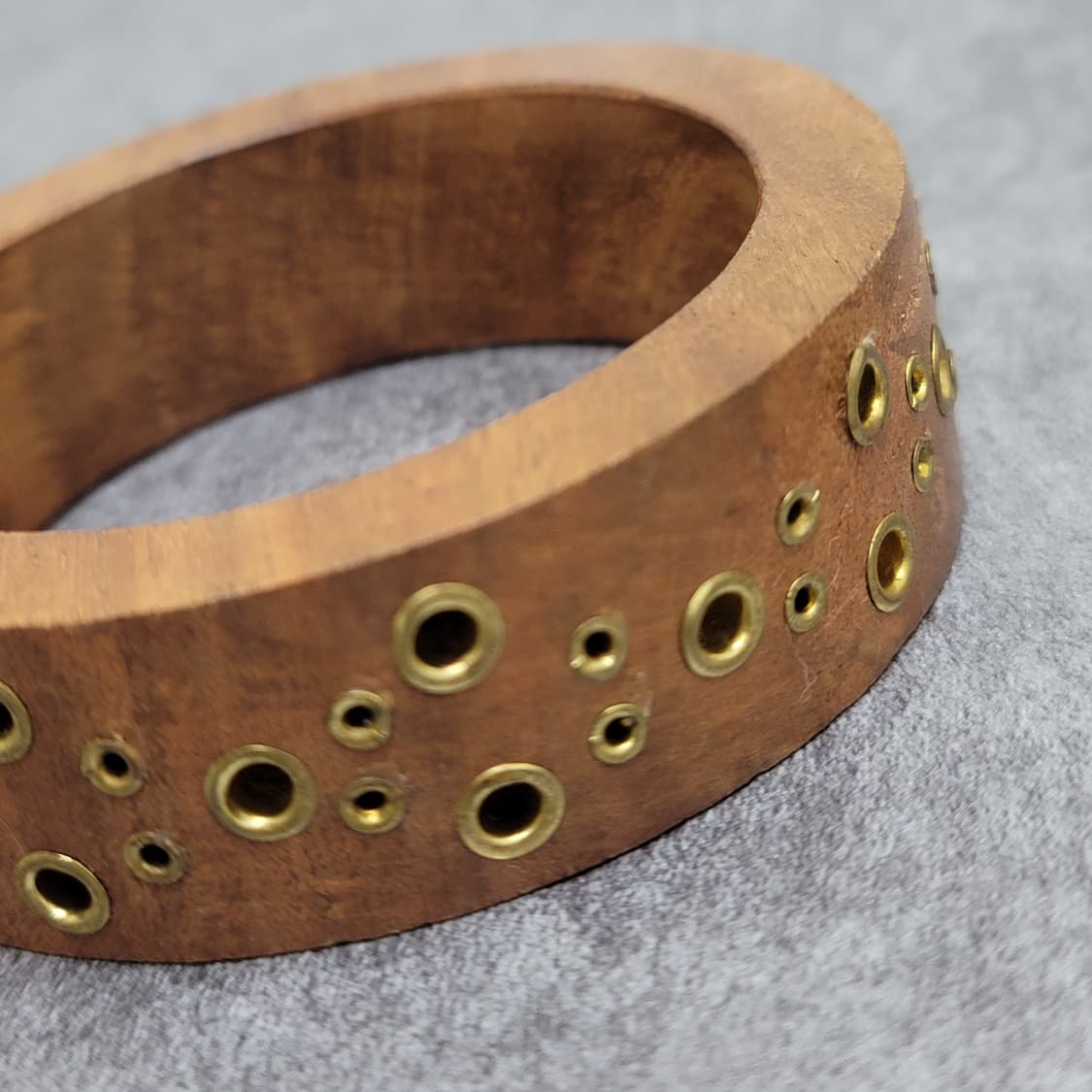 vintage wood bangle 상품이미지3