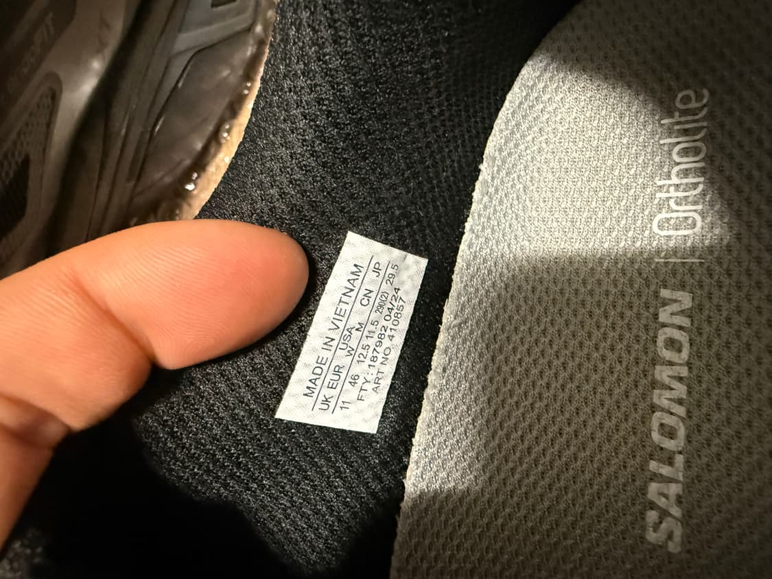 살로몬 xt-wing2 ADV 블랙(295mm) 상품이미지6