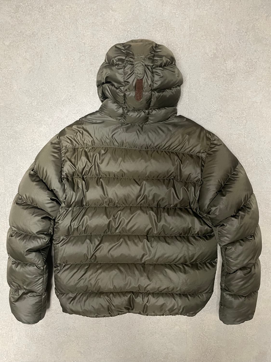 빈티지 몽벨 라이트 알파인 구스 다운 패딩 자켓 카키 브라운 상품이미지8