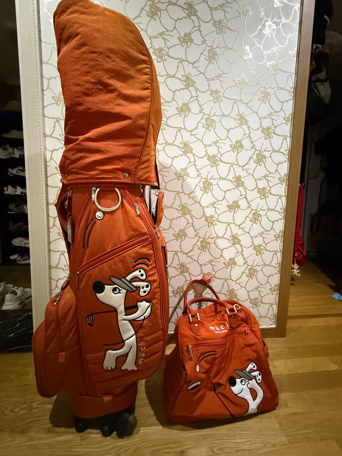 Mu골프백,보스턴백 세트 상품이미지1