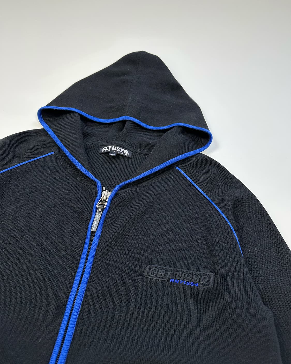 겟유즈드 니트 후드집업 상품이미지3