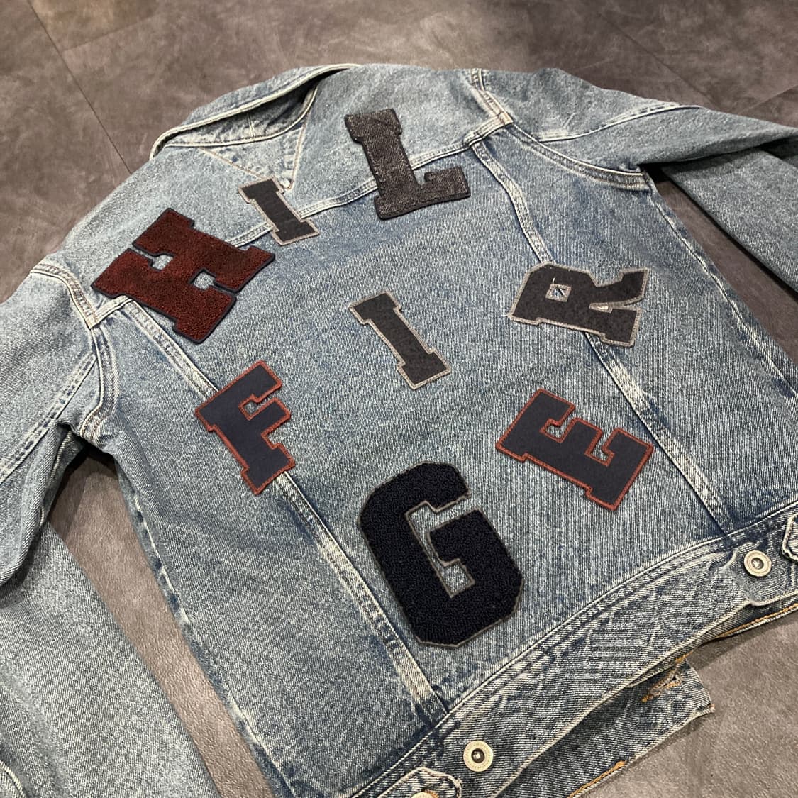 [IM] 타미힐피거 데님 패치워크 트러커 자켓 상품이미지7