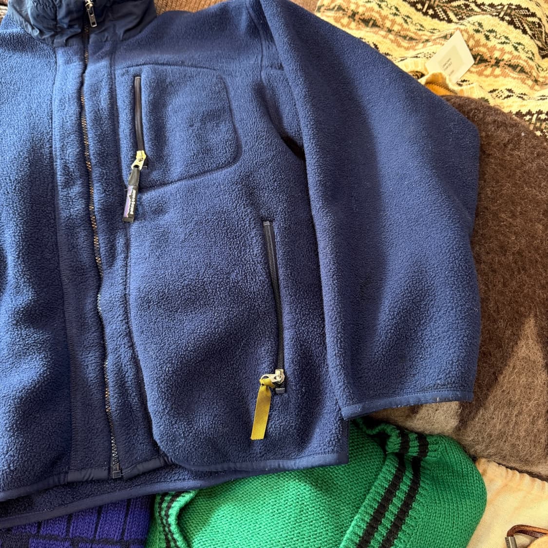 90S 파타고니아 신칠라 플리스 풀집업 자켓 M USA 상품이미지7