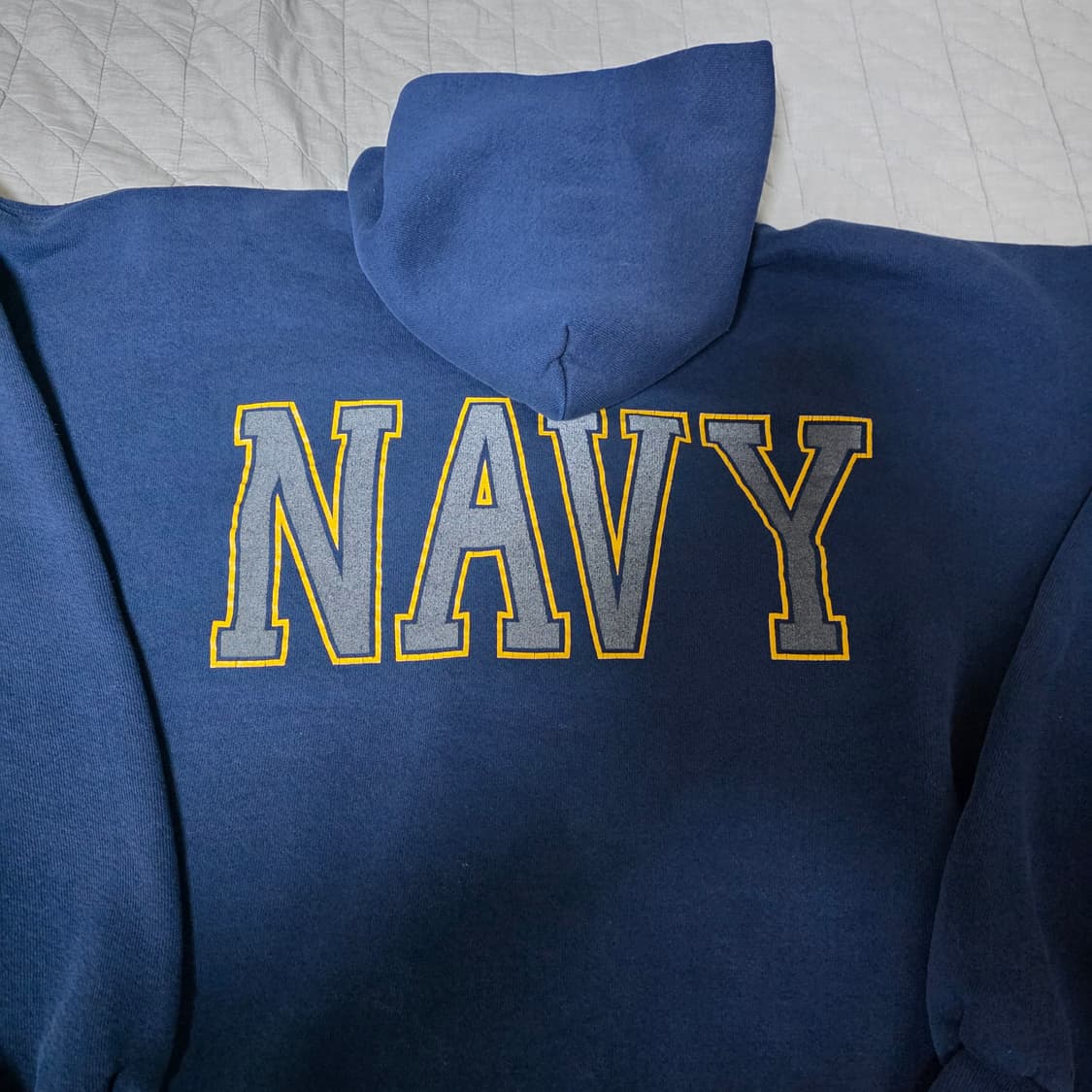 [XL] 90s USA 네이비 USN NAVY 빈티지 후드티  상품이미지8