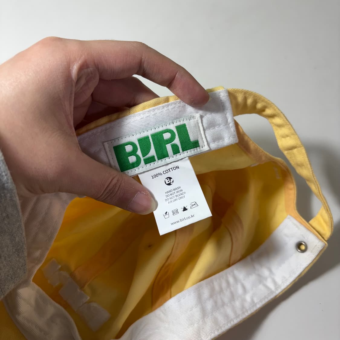 OS BIRL 벌 레몬 면 볼캡 상품이미지4