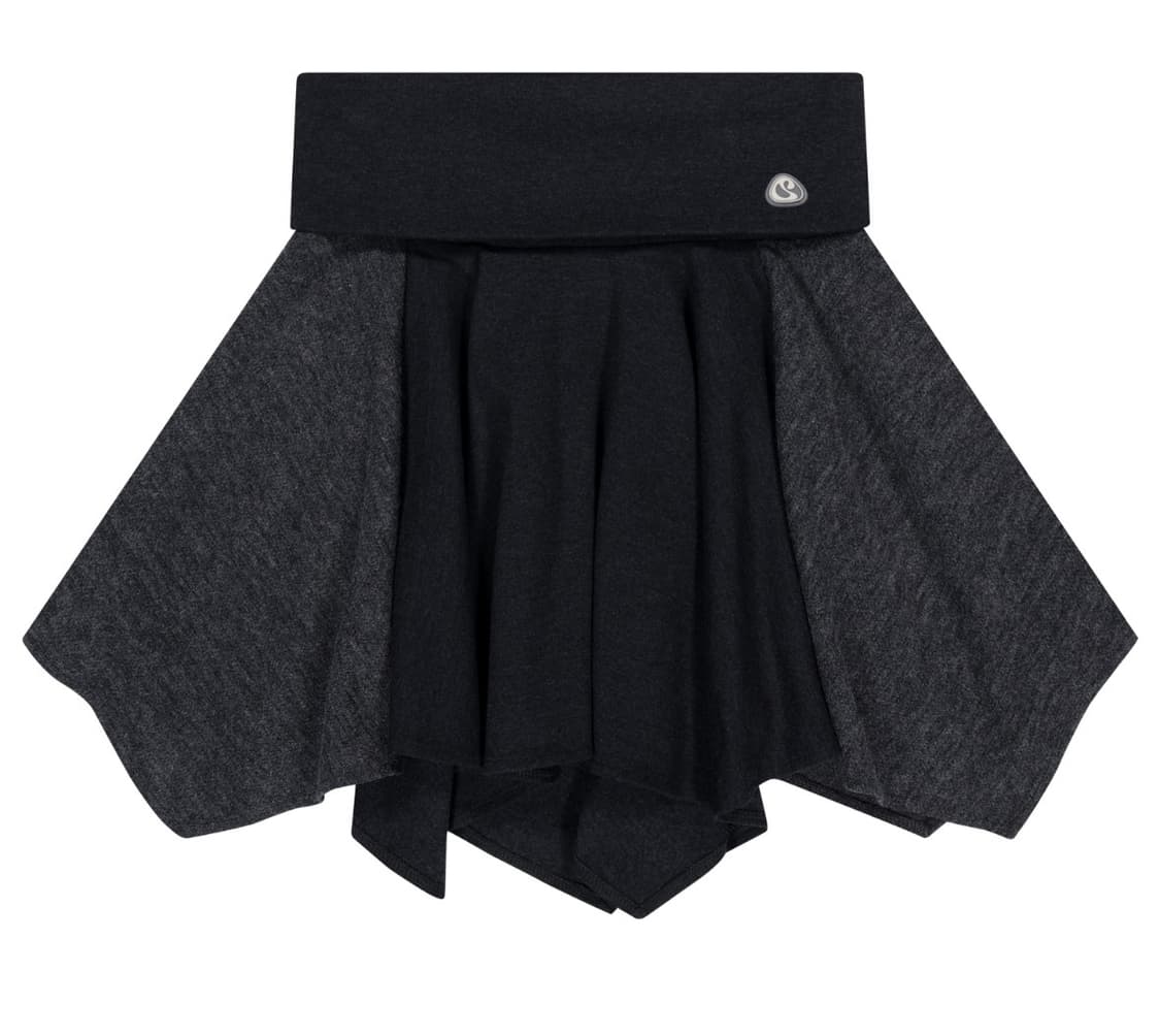[미착] 코이세이오 폴딩 언발란스 스커트 차콜 상품이미지1