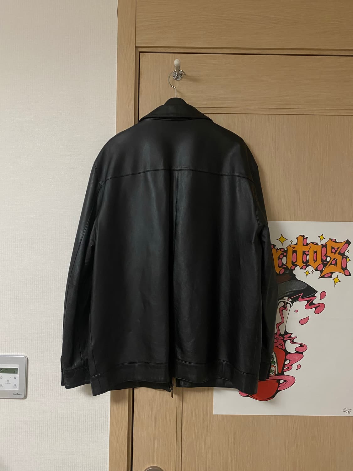 Vintage leather jacket 상품이미지2