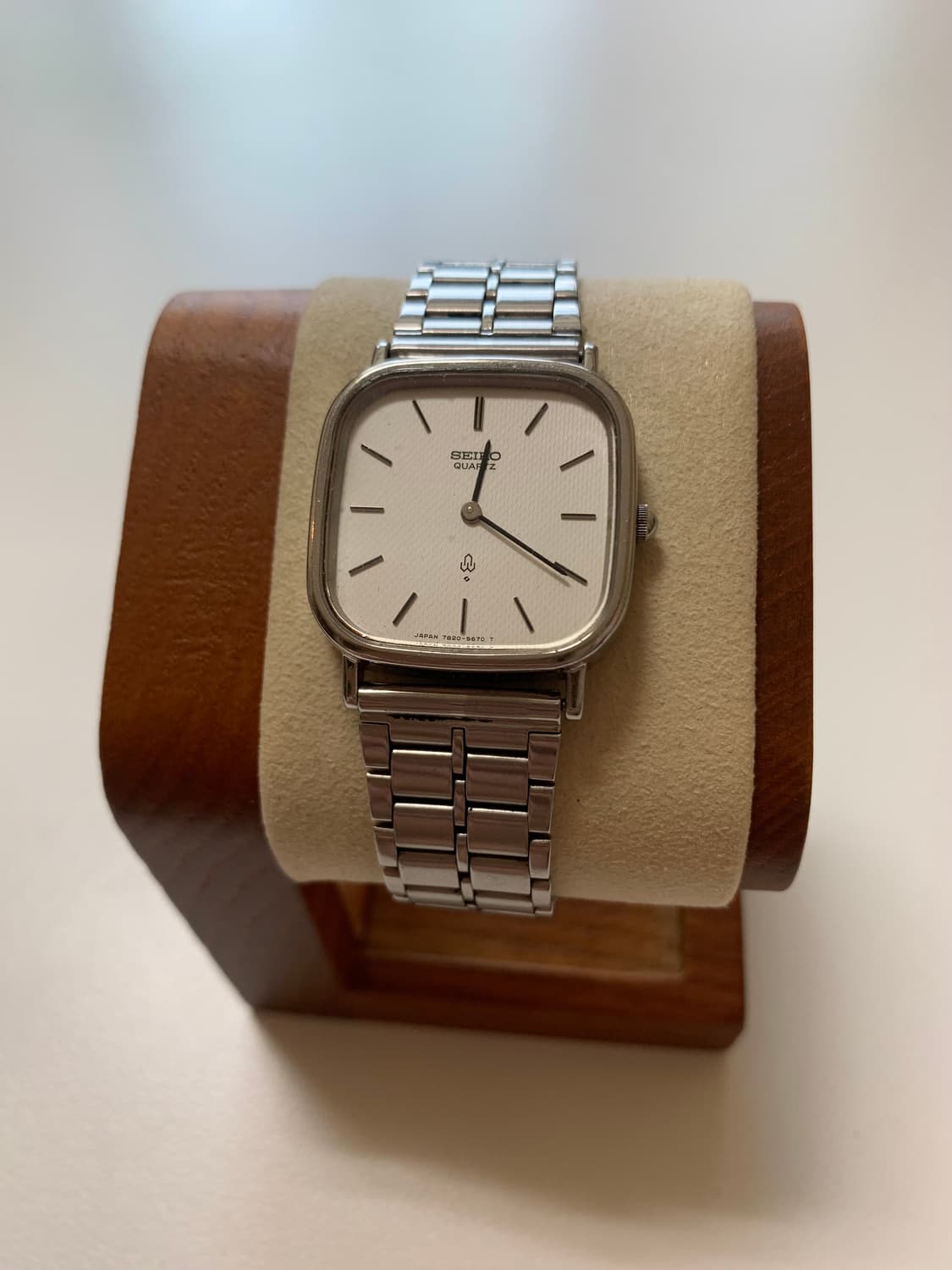 세이코 SEIKO 쿼츠 스퀘어 상품이미지2