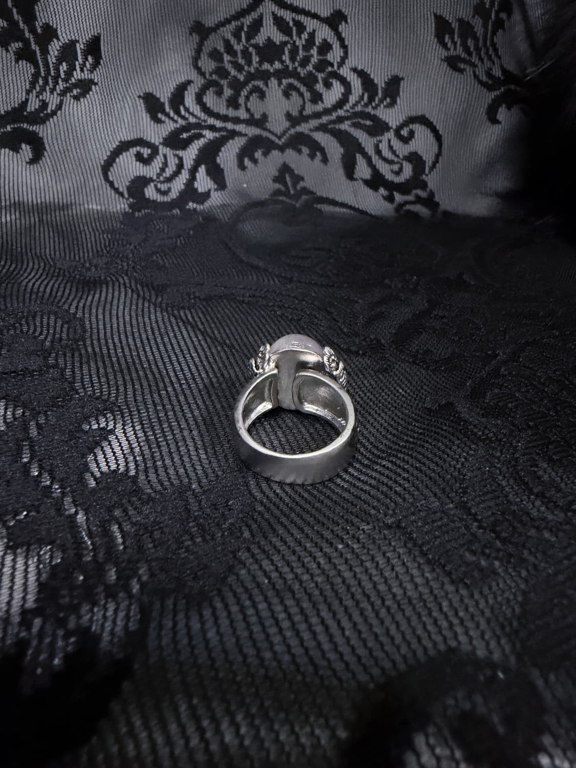 [VINTAGE] ༺ RING 006 동양풍 오리엔탈 핑크 원석 오픈링 상품이미지6