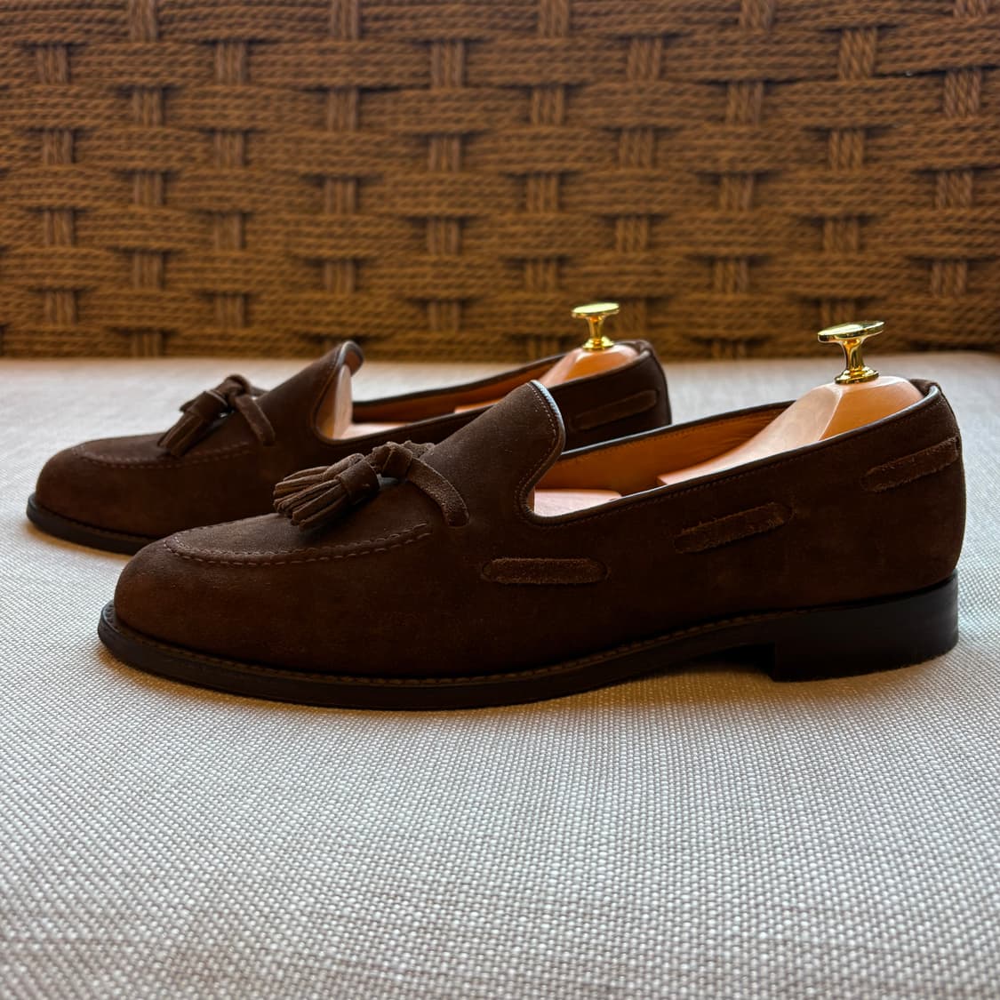 [280] Loake LINCOLN 브라운 스웨이드 태슬 로퍼 상품이미지3