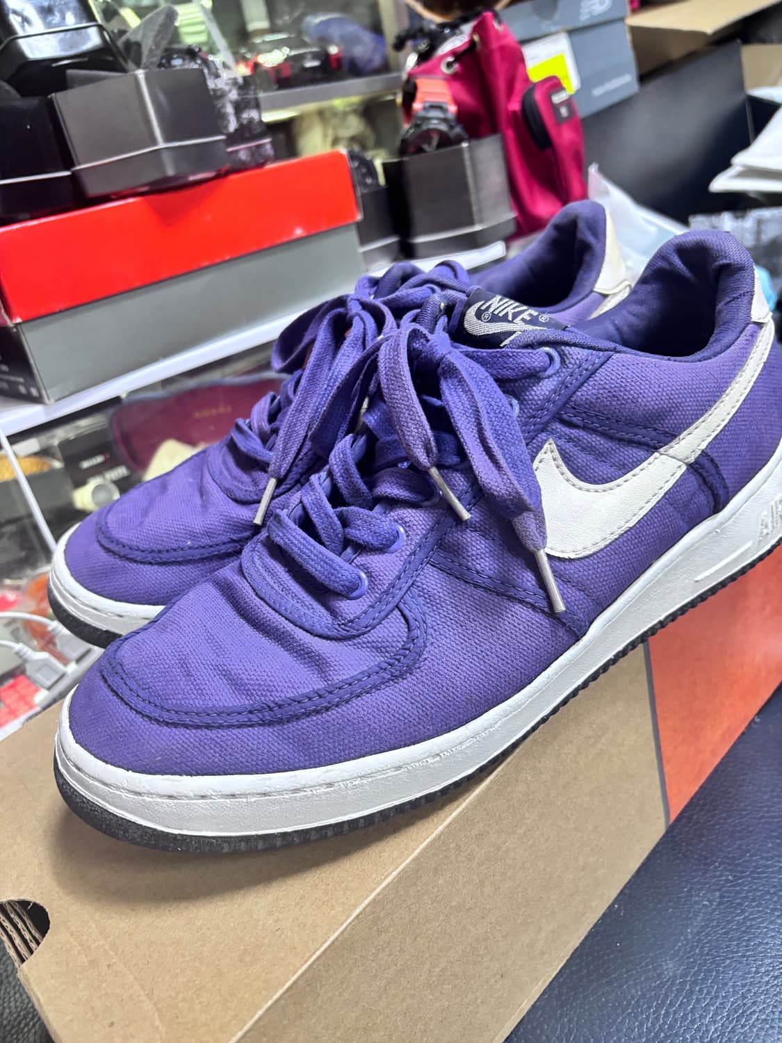 나이키 에어포스 1 로우 퍼플 94년 285 상품이미지1