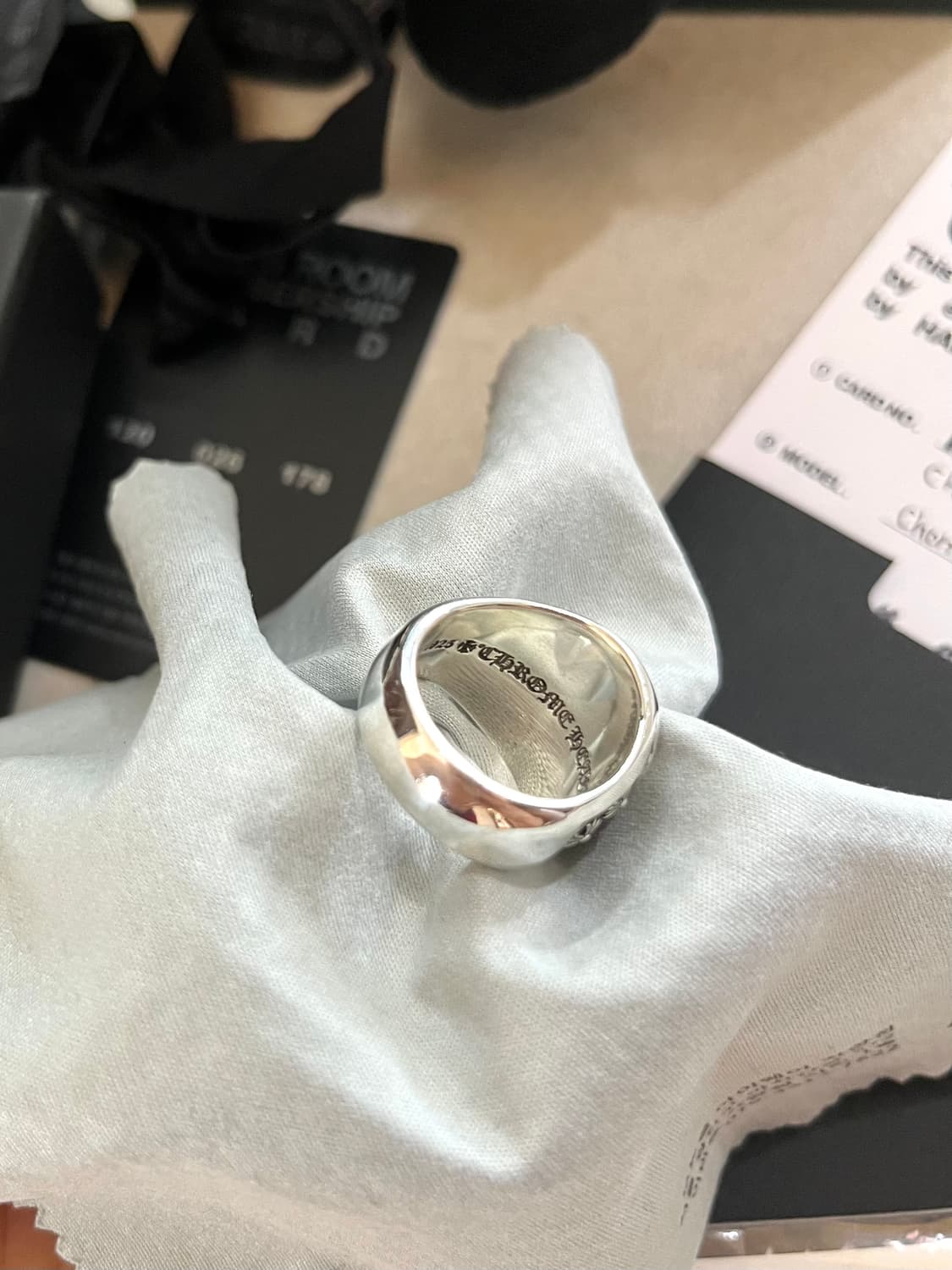 크롬하츠 챔피온 홀스슈링 18호(us8.5) 상품이미지8