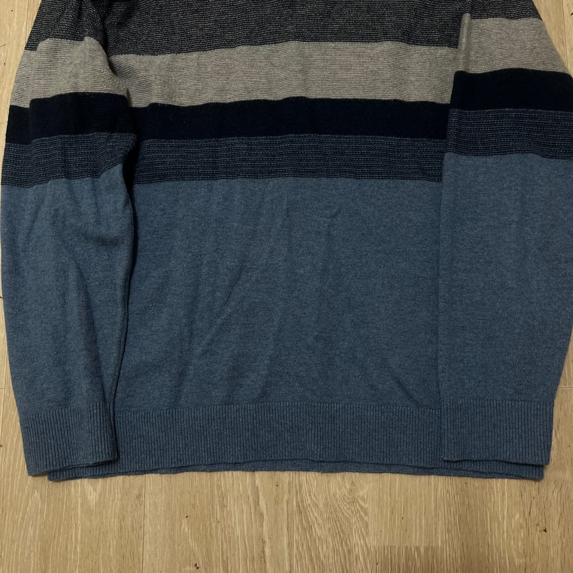 올젠 남성 캐시미어 카라 니트 XXL/110 상품이미지3