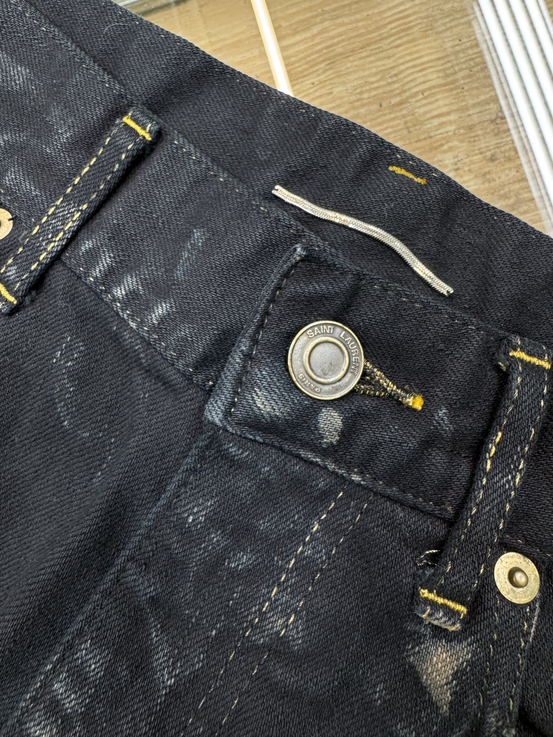 생로랑 15SS 디스트로이드 스키니 팬츠 상품이미지8