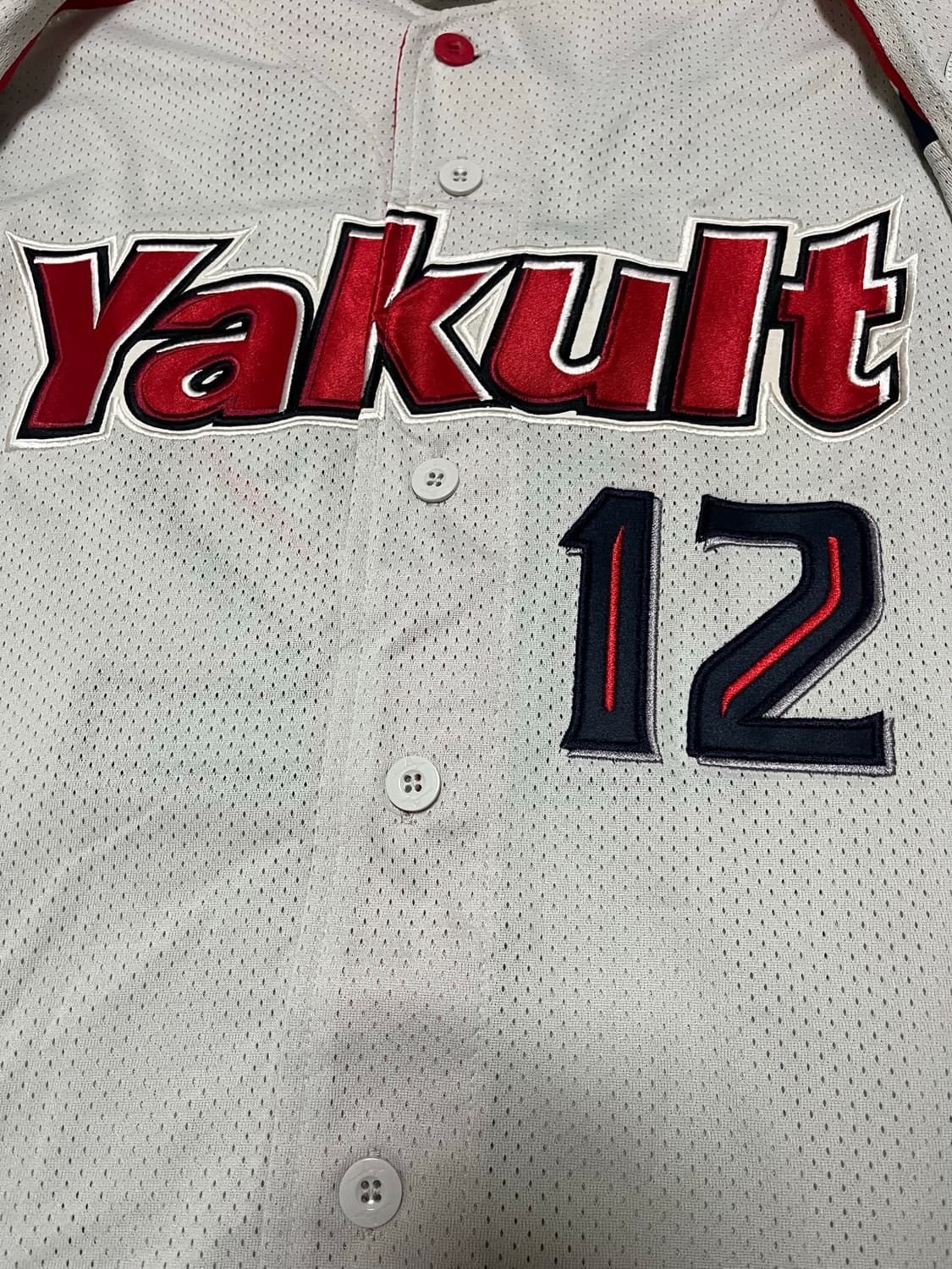 빔스 임창용 야쿠르트 스왈로즈 어웨이 정품 유니폼 상품이미지3