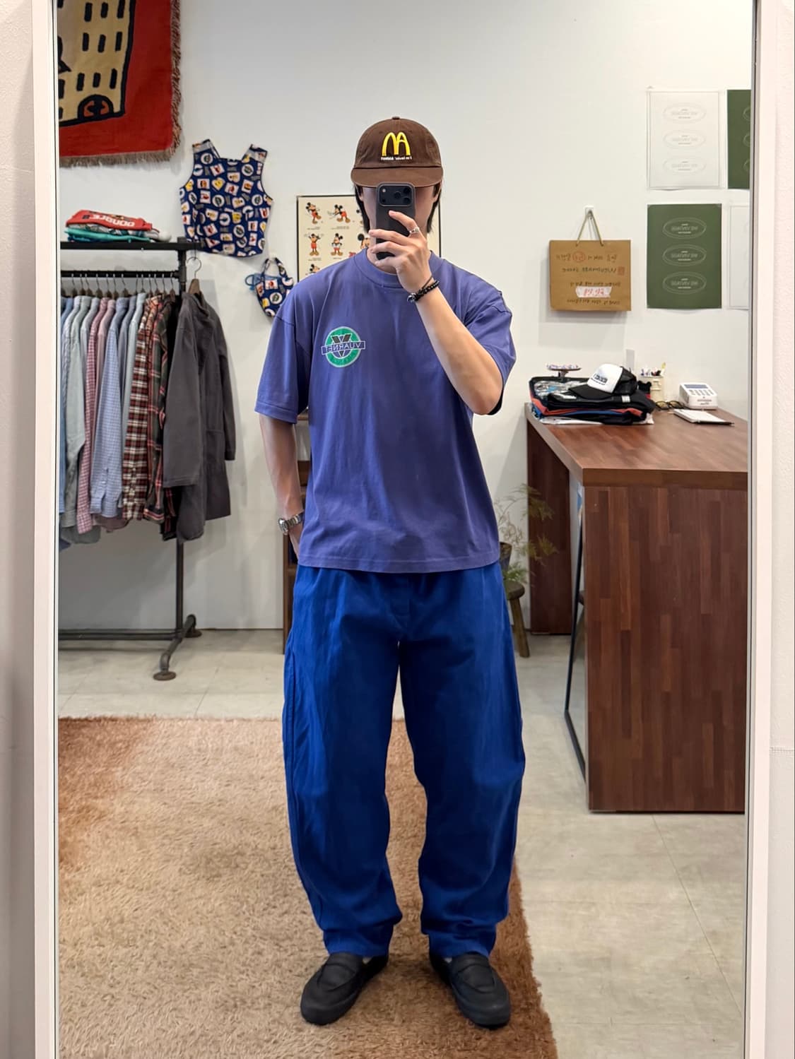 90s French work pants 프렌치 워크 팬츠 (39inch) 상품이미지2