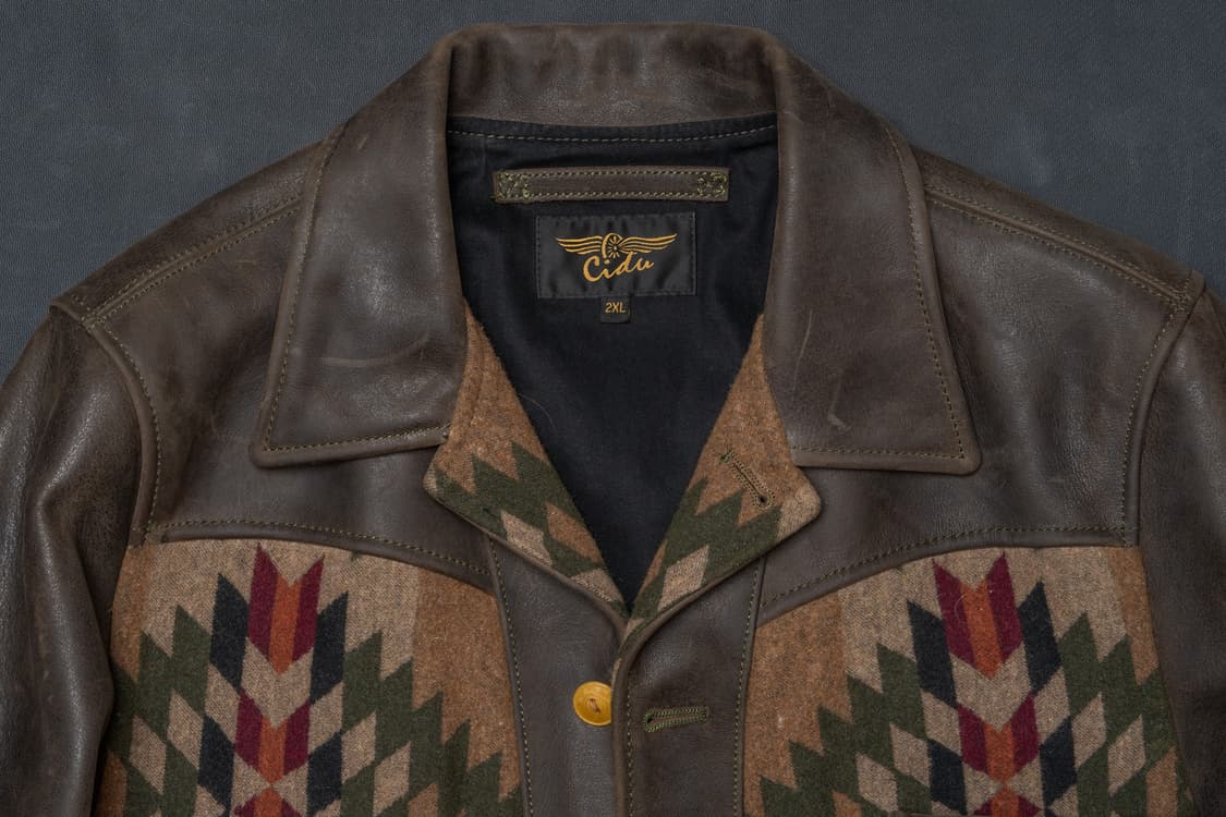 Cidu 나바호 레더자켓  상품이미지2