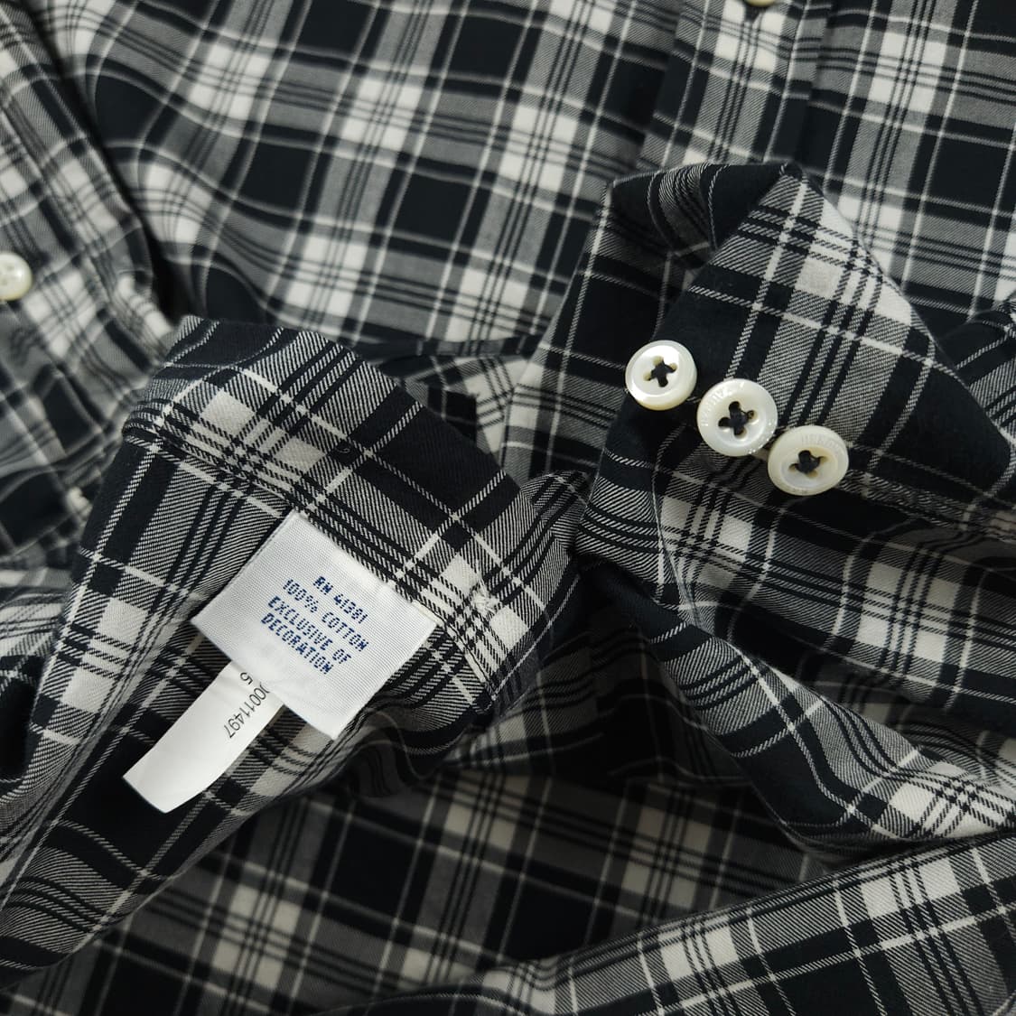 S(90) 폴로랄프로렌 타탄체크 셔츠 상품이미지5