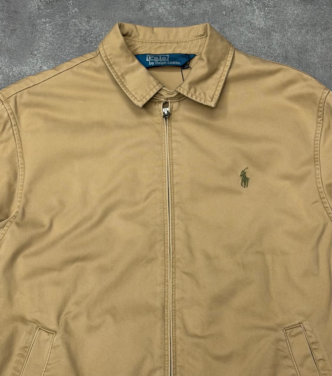 폴로 랄프로렌 면 스윙탑 자켓 베이지 상품이미지2