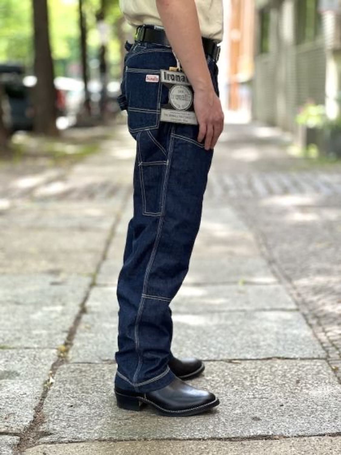 [30]프리휠러스 THE IRONALL "Lot 102" 데님 워크 팬ㅊ 상품이미지2