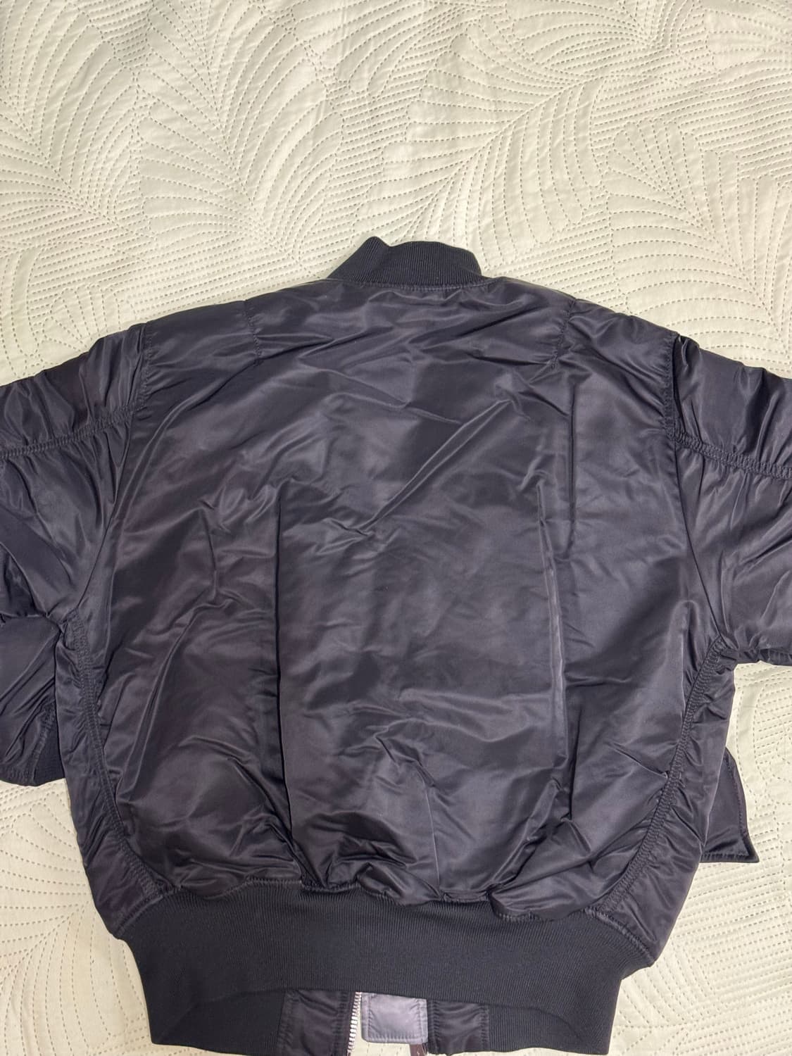 일파인더스트리 ma1봄버 블랙 새상품 상품이미지5