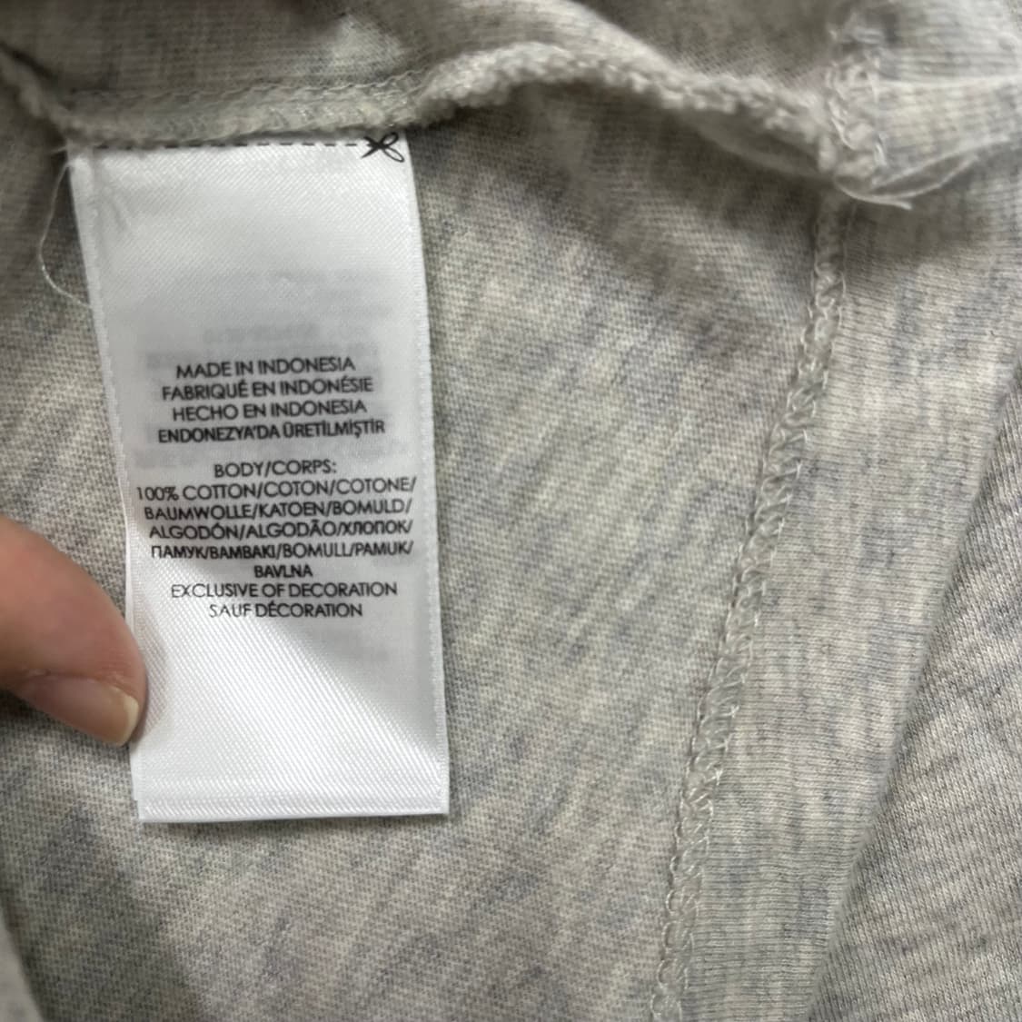폴로 그레이 반팔 티셔츠 상품이미지5