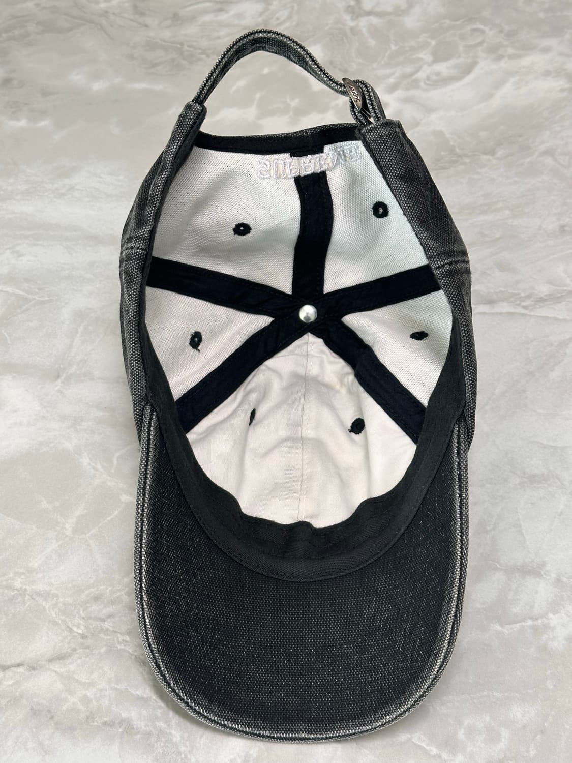 [정품] 슈프림 피그먼트 S로고 - 패널 블랙 - 24FW 상품이미지7