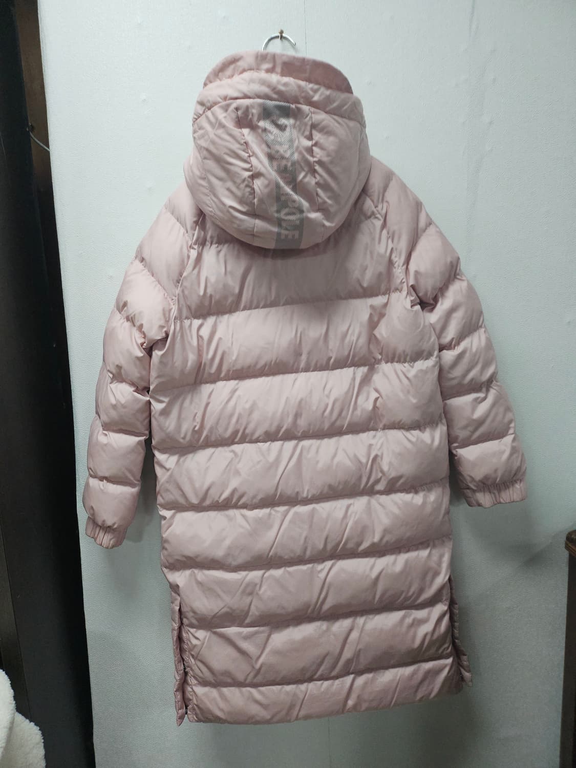 빈폴 핑크 여성  롱패딩  90 상품이미지2