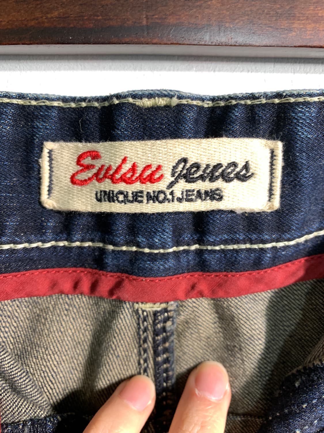 만원샵) evisu 에비수 엔지니어드진 38 상품이미지7
