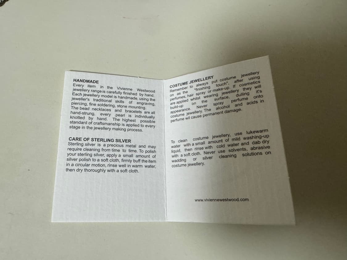 비비안웨스트우드 목걸이 상품이미지3